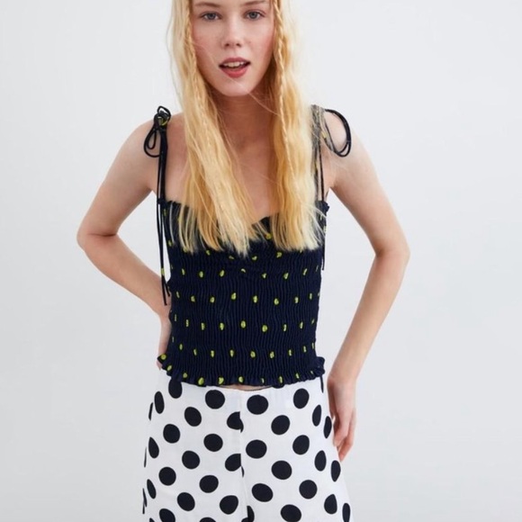 ZARA polka dot top - Picture 3 of 5